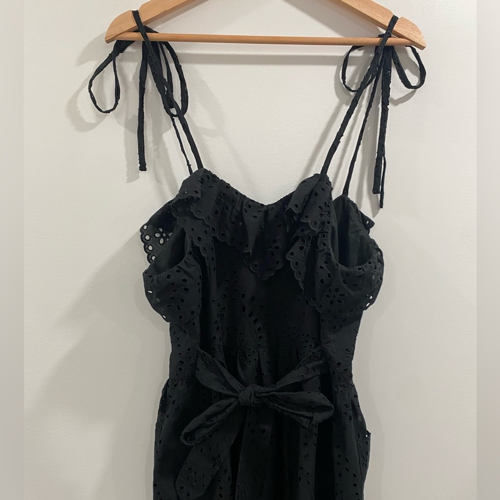 NWT Emerson Fry Meadow Sundress Black Eyelet - Size Small - Picture 5 of 7